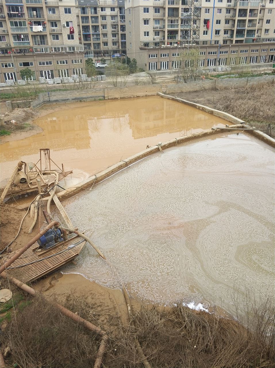 肃北沉淀池淤泥清理-厂区废水池淤泥清淤